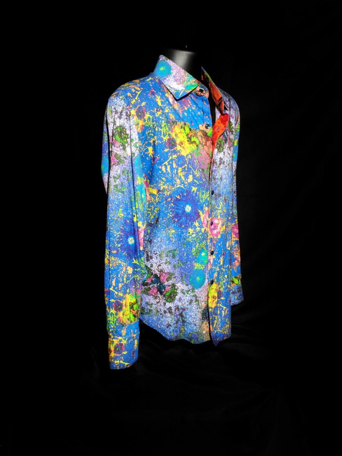 Robert Graham LTD  Admiralty Arch Long Sleeve Embroidered Shirt Medium image 10