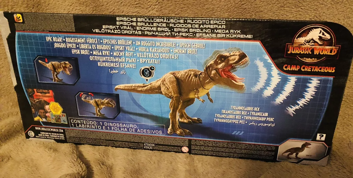 Jurassic World Camp Cretaceous Epic Roarin��� Tyrannosaurus Rex Large