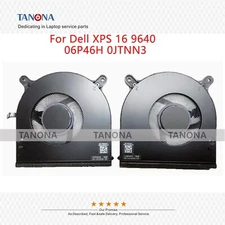 New 06P46H 0JTNN3 For Dell XPS 16 9640 GPU CPU Cooling Fan Cooler