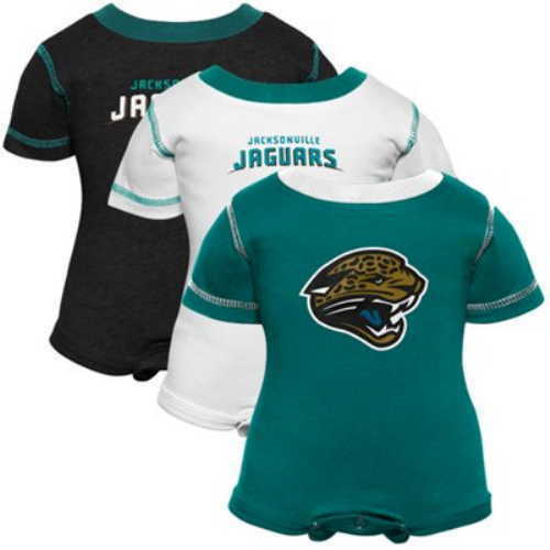 (3) Jacksonville Jaguars nfl INFANT BABY NEWBORN Jersey Shirt 0-3M 0-3 M Months - Picture 4 of 4