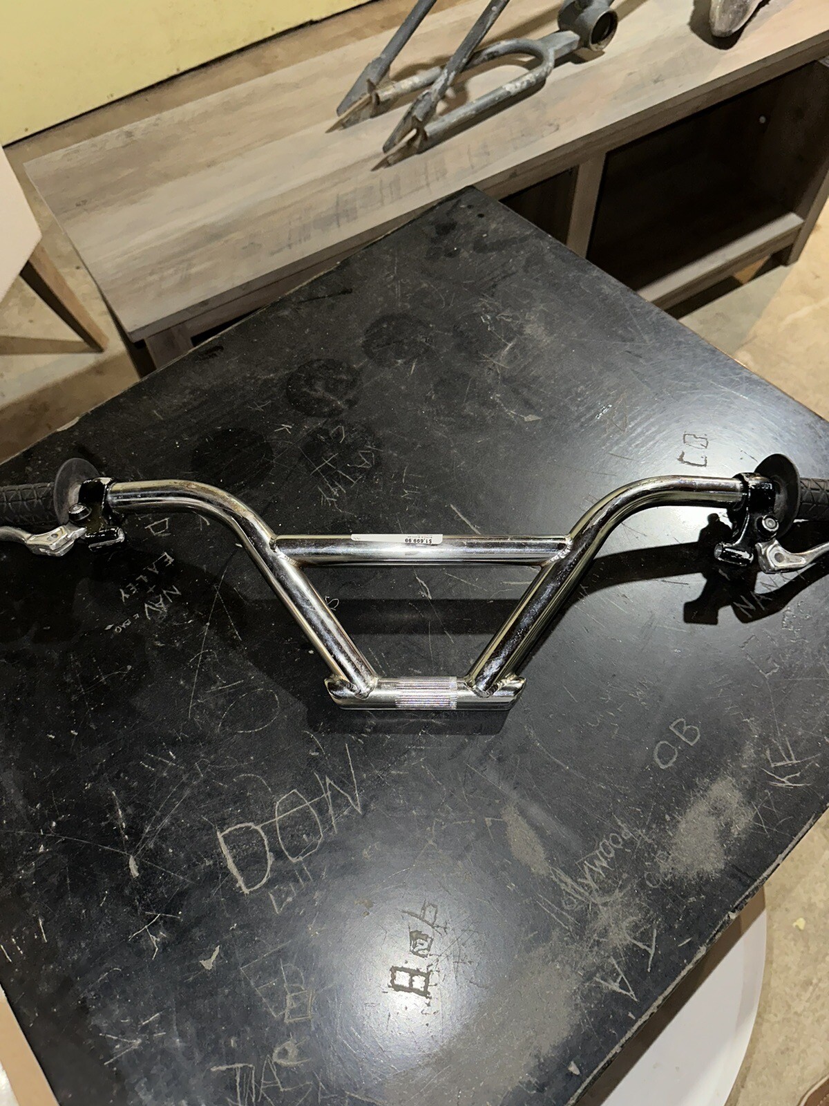 Old School BMX Cruiser Handlebars W Grips & Brake Levers! JMC HUTCH