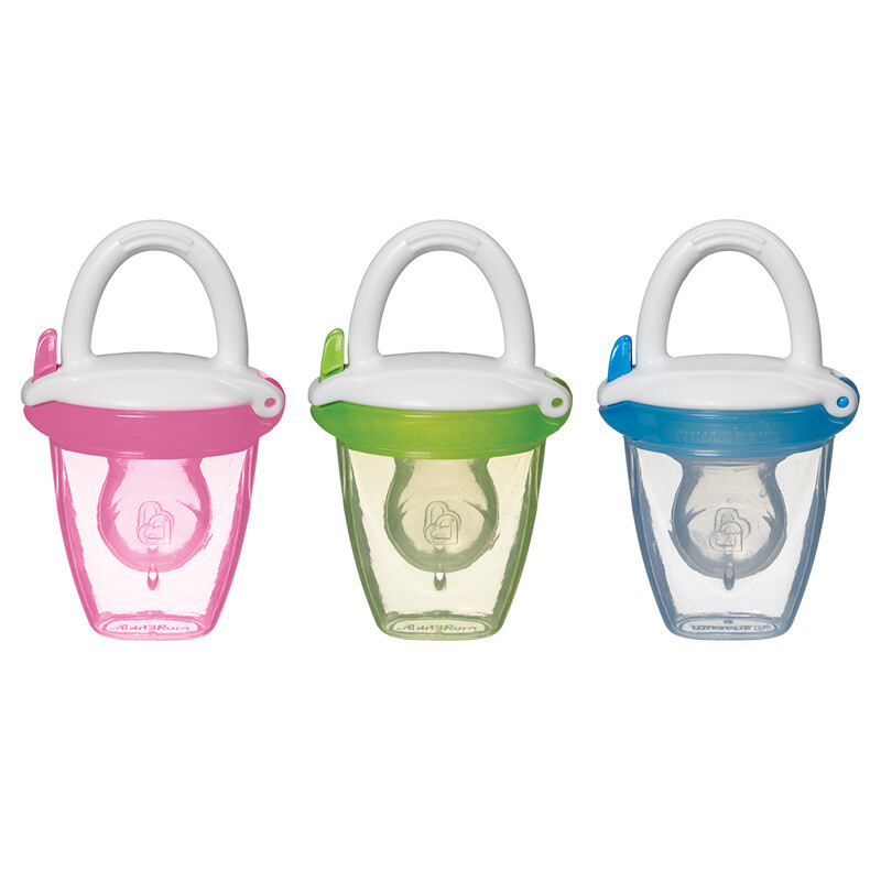Munchkin Fresh Food Feeder - Anneau Alimentation Bébé | Filet Pour Fruits/Légumes - Sans BPA, 6+ Mois
