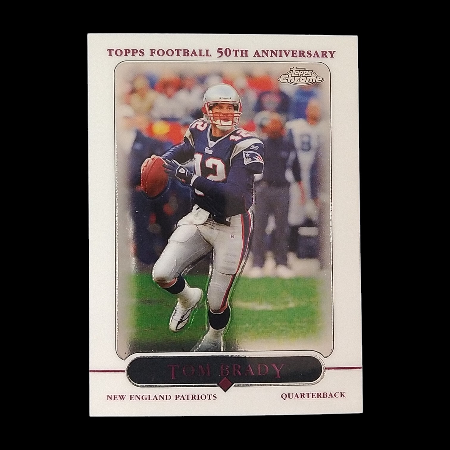 2005 Topps Chrome - #46 Tom Brady Patriots