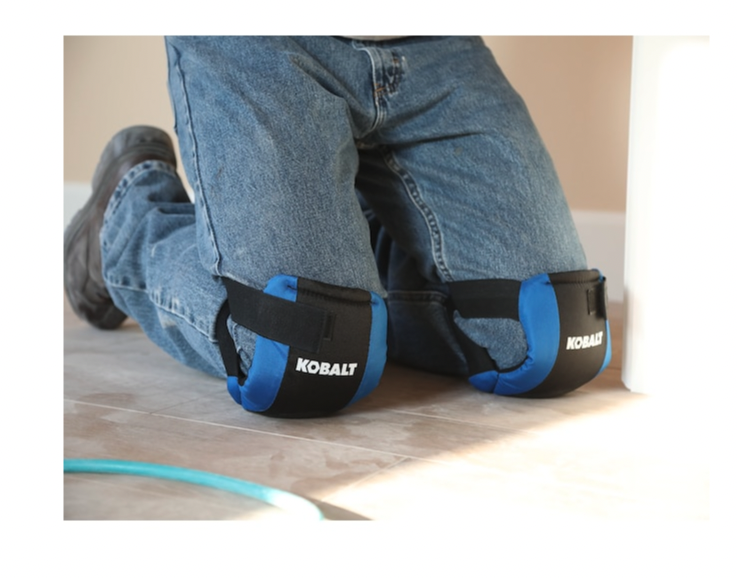 Kobalt Low Profile Knee Pads High Mobility Protective Pair Kneeling
