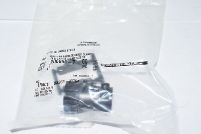 NEW TE Connectivity 206966-7 Black Connector Backshell, Cable Clamp 3/4-20 UNEF 