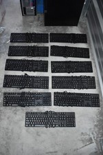 Lot of 11x Dell Multimedia Keyboard KB1421 Black USB M372H Lot