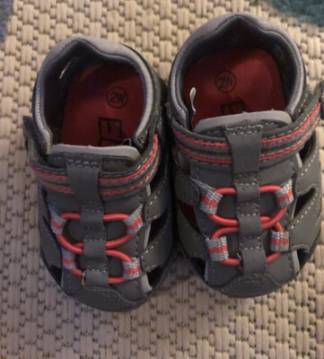 Sandals Elmo infant girls size wide new man made materials