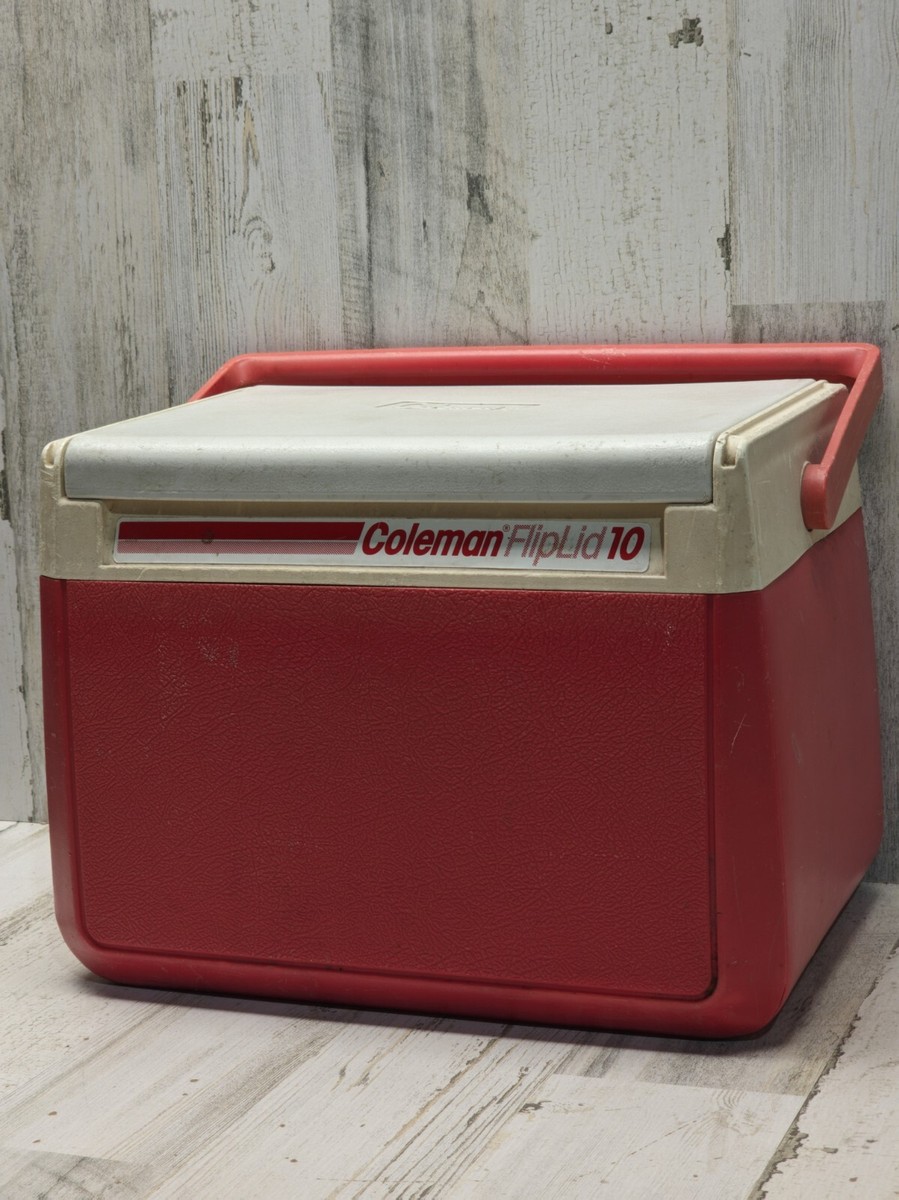 その他 Coleman - COLEMAN Vintage Coleman FlipLid 10 Cooler Model 5210 Flip/Slide Cup