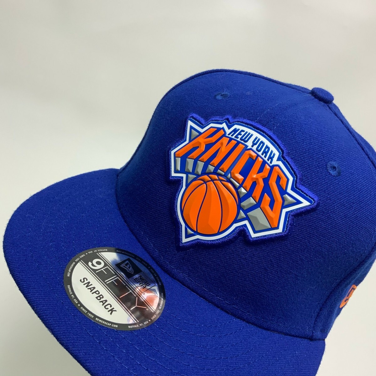 New Era Cap NBA NY Knicks Royal Blue Orange 9FIFTY SnapBack Hat | eBay