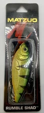 Matzuo America Rumble Shad RBY-YPER - 7 CM Fishing Lure