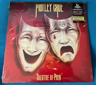 Motley Crue Theatre of Pain Ltd Edition YELLOW Vinyl Limited LP 1