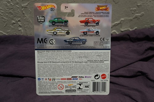2018 Hot Wheels Premium Drag Strip Demons ‘65 Dodge Coronet AWB w/ Real Riders - Picture 6 of 8