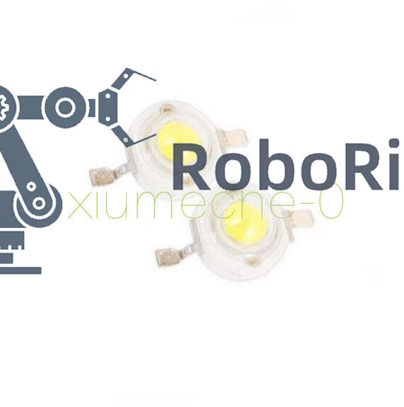 100PCS 1W Pure White SMD LED Beads NEW - Image 2 of 4