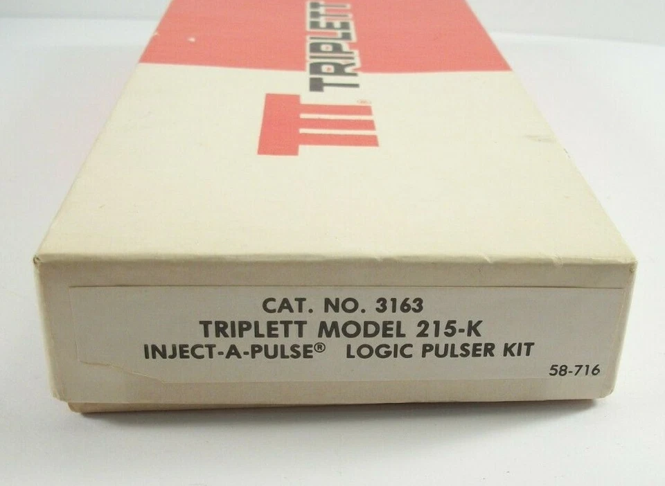 Kit de pulsor lógico triplett 215-K 3163 Inject-A-Pulse 58-716 Foto 4 de 4