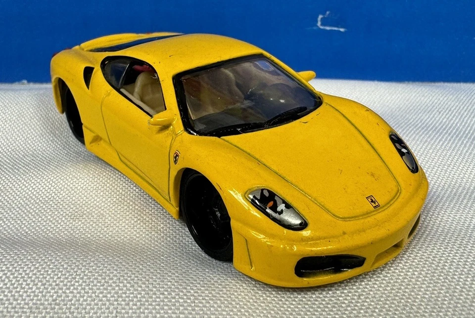 Hot Wheels Ferrari F430 Yellow VHTF! 1:50  Mid-Scale LE 2008 2009 (LDC3) Diecast - Image 3 of 4