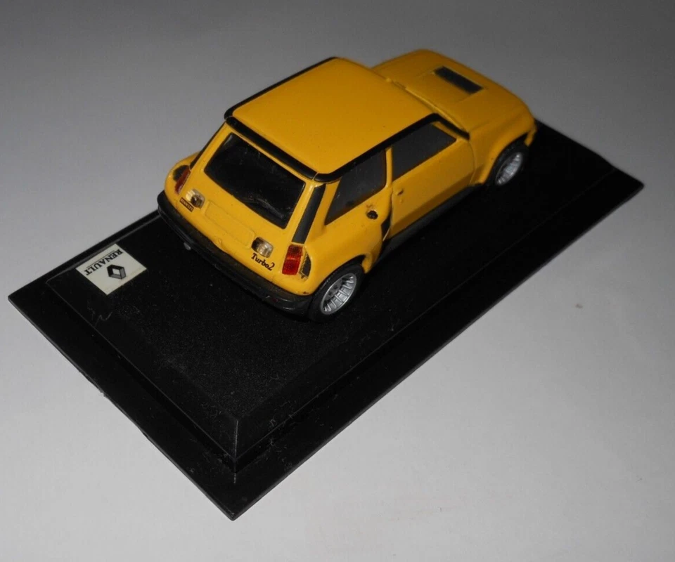 MODELLO AUTO DIE CAST DEL PRADO SCALA 1/43 RENAULT 5 TURBO GIALLO - Immagine 2 di 2