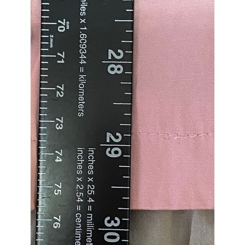 Ambition Pink Rain Coat 3/4 Sleeve Lightweight Spring Jacket Women's L - Picture 8 of 8