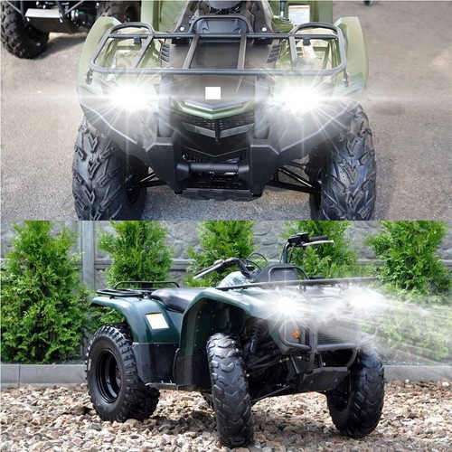 For Yamaha Rhino 450 660 700 6000K LED Bulbs 100w Headlights Super White Lights - Foto 7 di 9