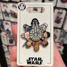 Disney Pin authentic Star Wars spinner Disneyland exclusive