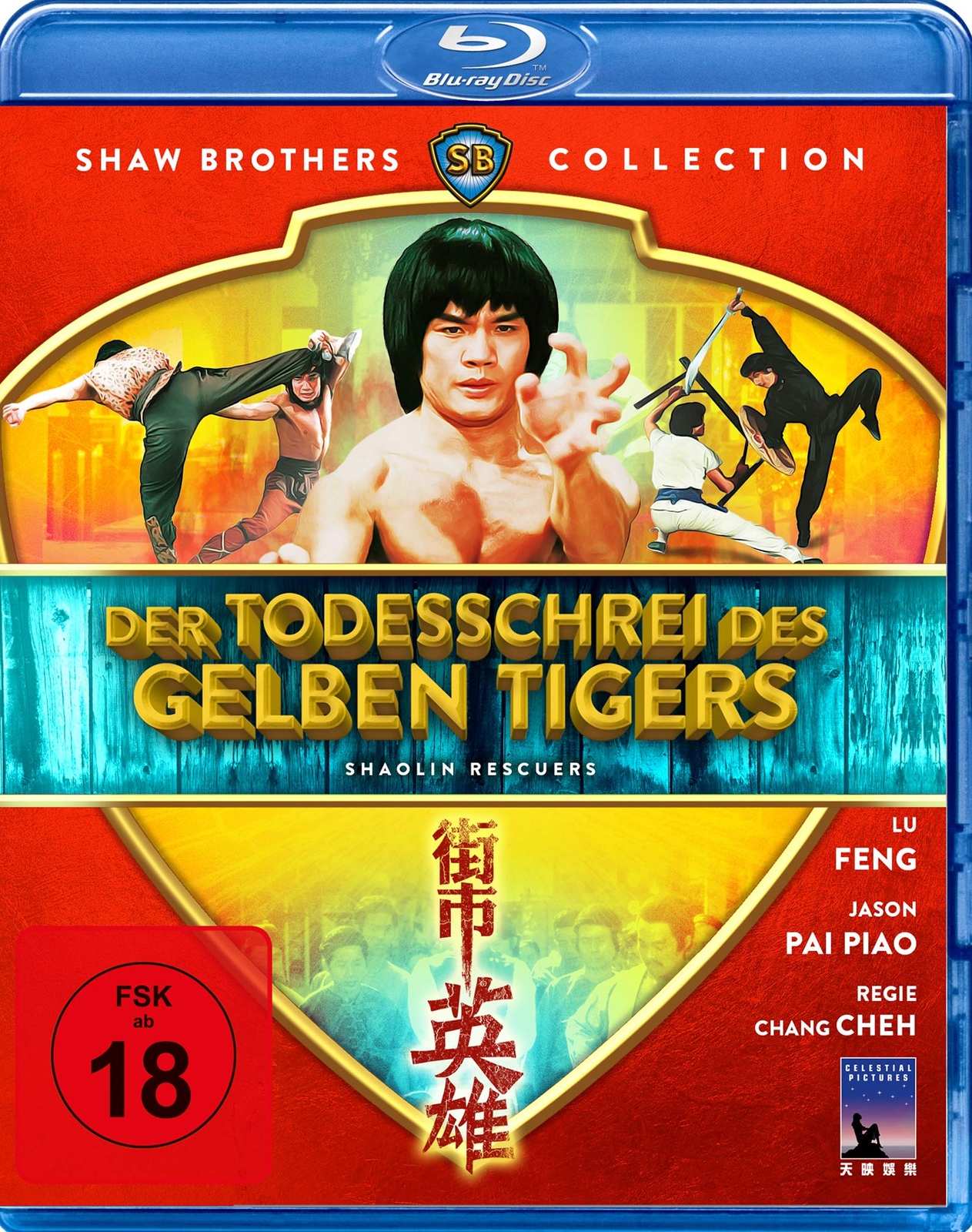 Der Todesschrei des gelben Tigers - Shaolin Rescuers (Blu-ray)