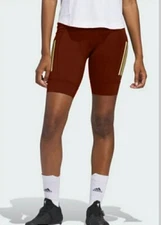 Womens Adidas Aeroready Padded Cycling Shorts Stretch Size 3X (36 In) MSRP $130