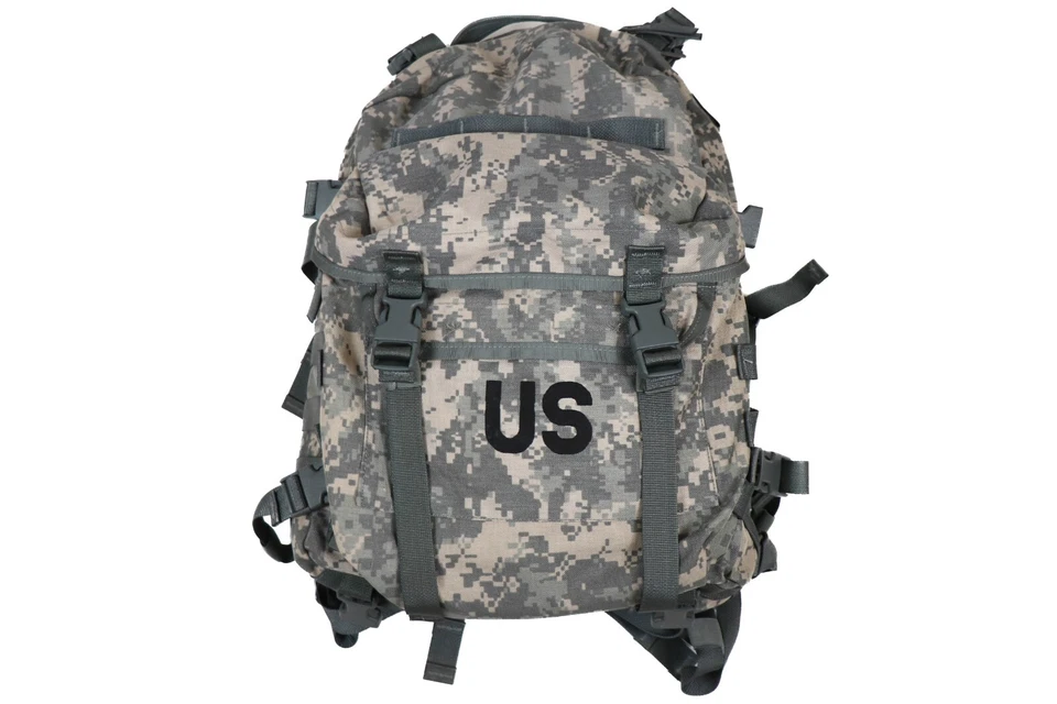 Sistema de conjunto de fusileros del ejército de Estados Unidos ACU UCP camuflaje Molle paquete de asalto bolsas chalecos FLC Foto 3 de 4
