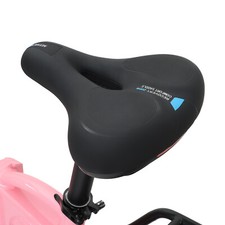 Comfort Bike Seat Cushion Soft Gel Extra Wide Big Bum Bicycle Saddle Pad Sporty