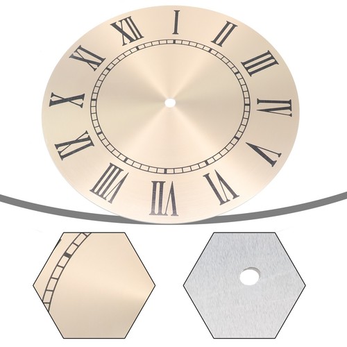 Clock Dial Face Home Ornament For Livingroom Bedroom Decoration Flat Profile - Picture 6 of 23