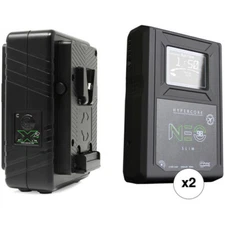 Core SWX HyperCore NEO Slim 98Wh V-Mount 2-Battery Kit with GPM-X2S Dual Charger