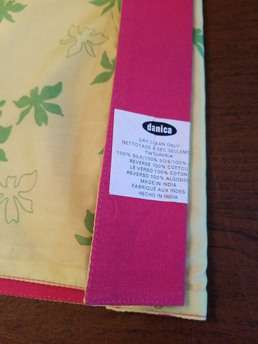 Table Runner 13" x 60" Silk Danica Now Designs Bon Bon Petal * New * India - Bild 5 von 7