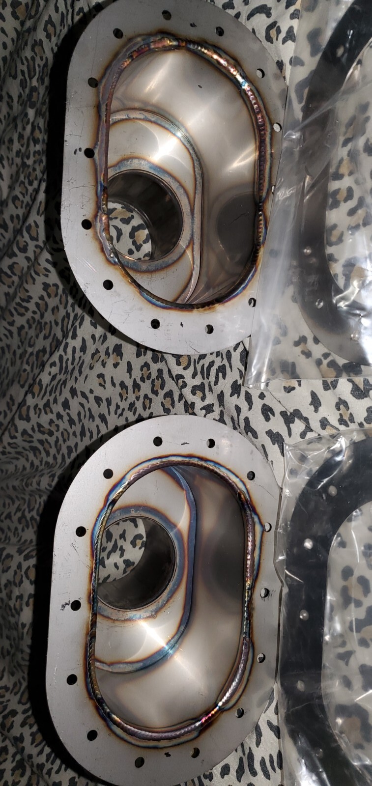 2 Stainless Works ST2813 Exhaust Stainless Works Thru Body Oval Tip 21