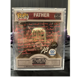 Rare Fullmetal Alchemist Brotherhood Funko Pop Signed Father 1585