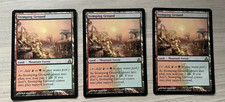 3 x Stomping Ground - Guildpact Original Shock Lands - EX/NM MTG