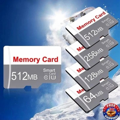 64M 128M 256M 512M Speicherkarte TF Micro SD Class 10 High Speed für Überwachungskamera
