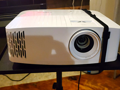 Optoma 4K Ultra HD DLP 3D White Desktop Home Theater Projector HDMI VGA/SVGA