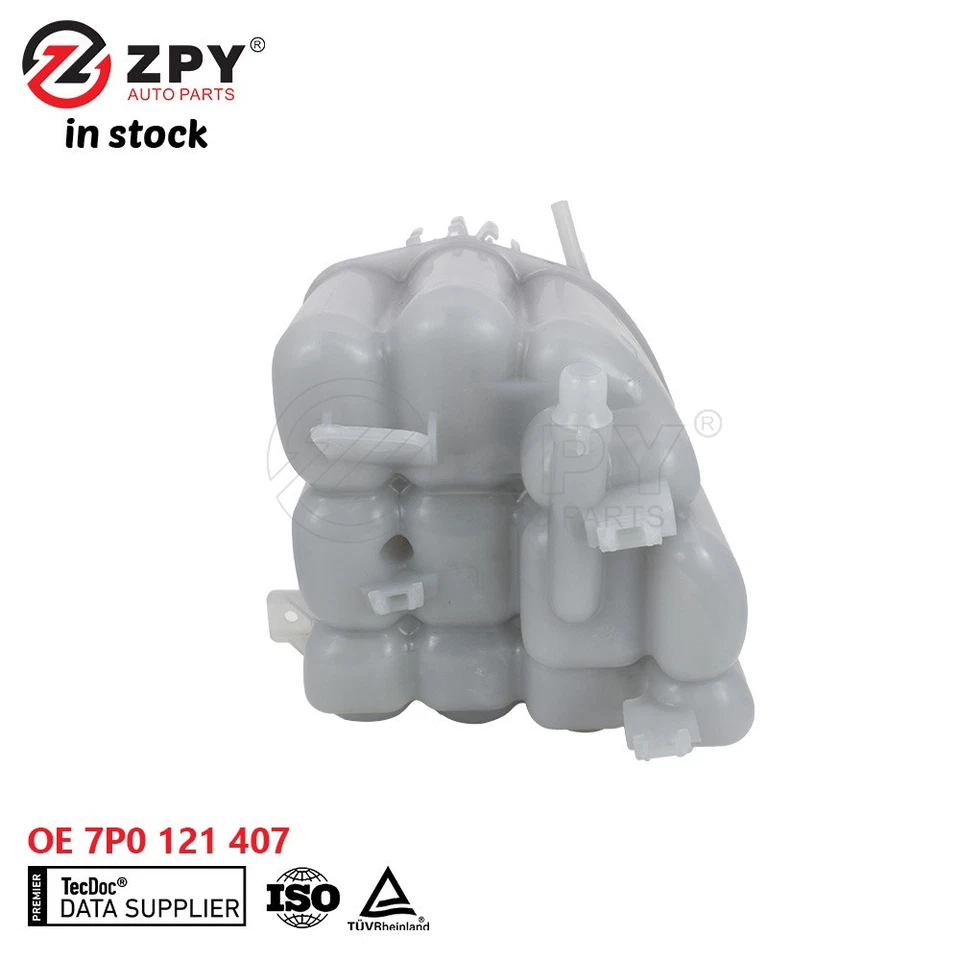 ZPY New Engine Coolant Reservoir Fit For Porsche Cayenne Vw Touareg 7P0 121 407 - Image 3 of 4