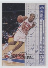 1994 Upper Deck Collector's Choice Silver Foil Signature Grant Hill #379 HOF 0a3