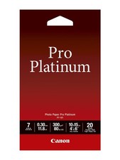 Canon Photo Paper Pro Platinum - Photo paper - 100 x 150 mm - 300 g/m2 - 20 shee