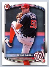 TRAVIS SYKORA  NATIONALS 2025 BOWMAN DRAFT #BD-137