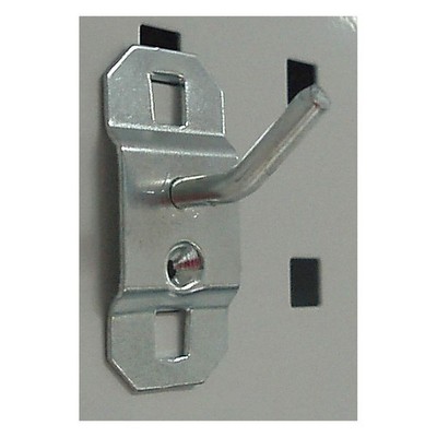 GRAINGER APPROVED 6YB83 Single Rod Pegboard Hook,1 3/4 in L,PK5 6YB83