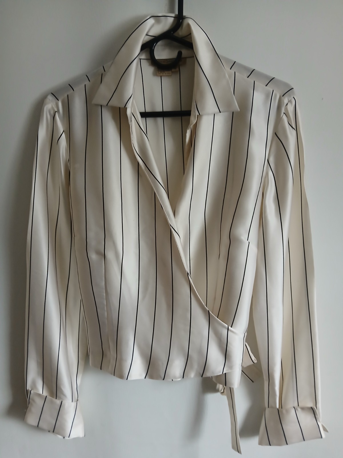 Patrick Christopher Cream With Black Stripes 100%… - image 10