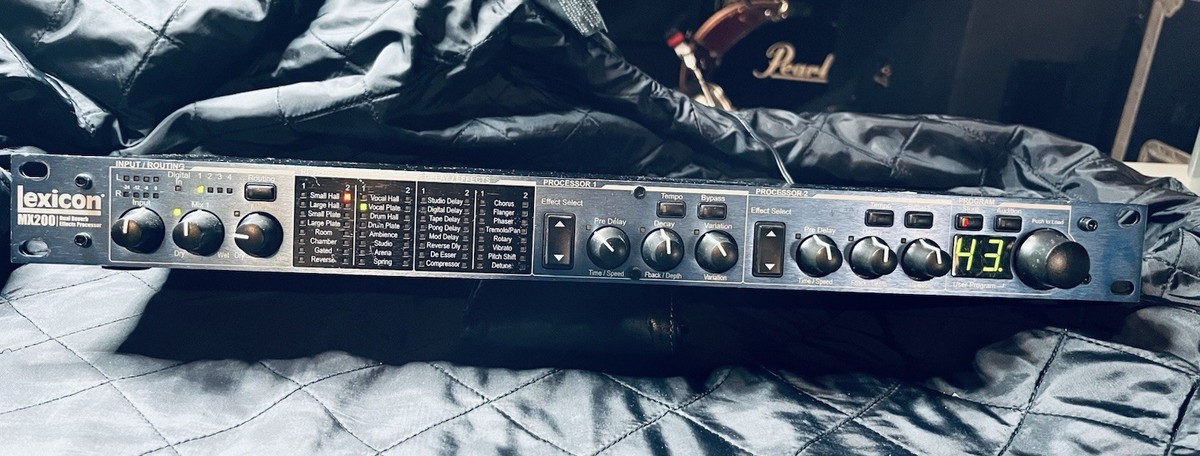Lexicon MX200 Stereo Reverb/Effects Processor with Power Supply | eBay