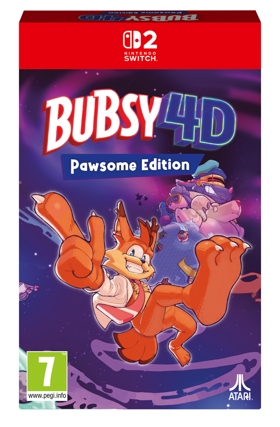 Bubsy 4D - Pawsome Edition SWITCH 2 BRAND NEW AND SEALED - FREE SHIPPING - Image 5