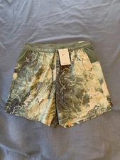 Nike Dri-FIT Trail Stride 7" Brief Lined Running Shorts Green FN3314-222 Size M