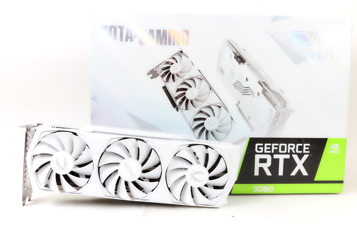 Zotac GeForce RTX 3080 10GB Trinity OC White GPU | 1yr