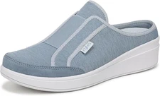 Ryka Women's Lounge Slip On Mule Citadel Blue 8.5M