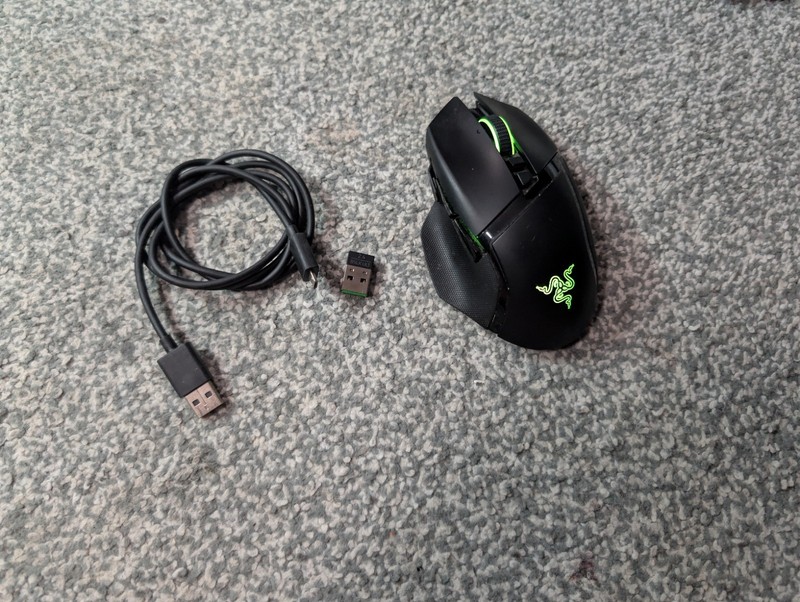 Razer Basilisk V2 Wireless 20k DPI Gaming Mouse USB RGB Black