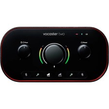 Focusrite Vocaster Two Podcasting Interface for Content Creators
