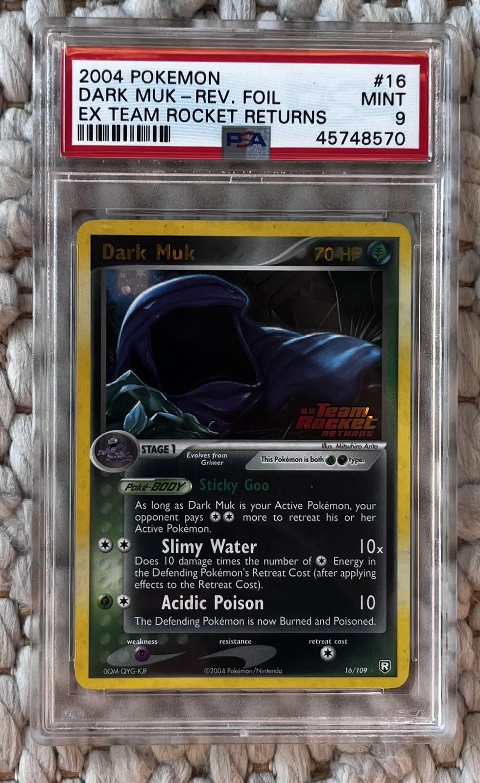 Dark Muk 2004 EX: Team Rocket Returns #016/109 Reverse Holo Price