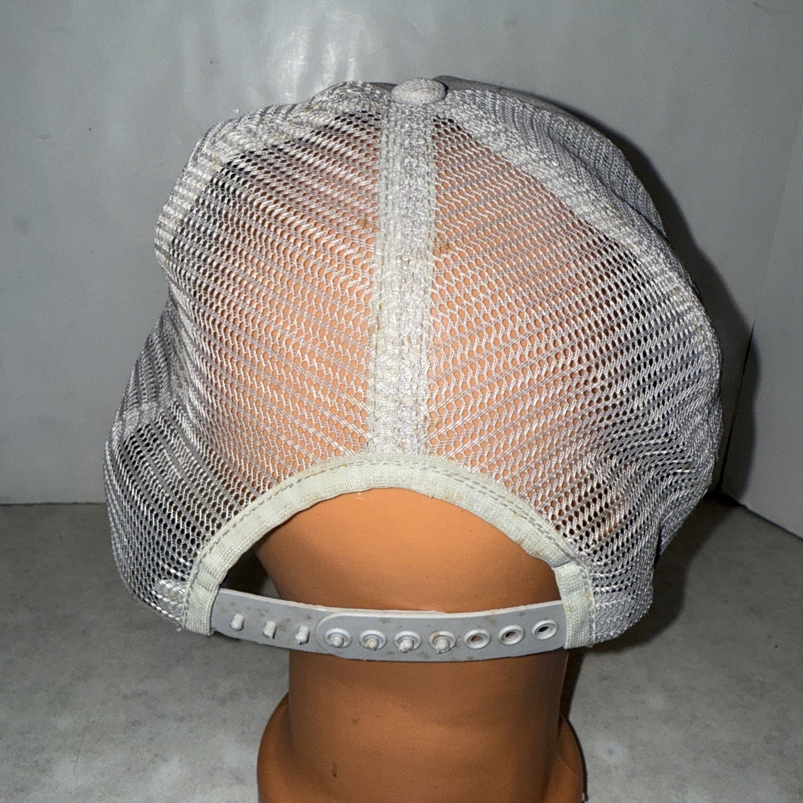 Vtg Dale Earnhardt Blue Wrangler Trucker Hat SnapBack Mesh Patch Winston Foam thumbnail 6